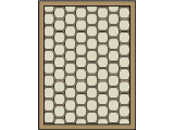 Alfombra Vinilica  Q-Carpet HIVE BEIGE